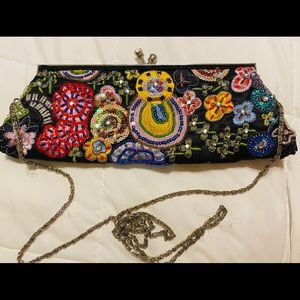 Evening clutch /shoulder purse